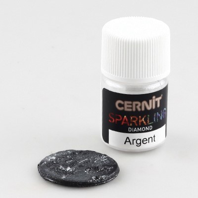 Cernit Auxiliary Diamond– Sparkling Silver (5g)