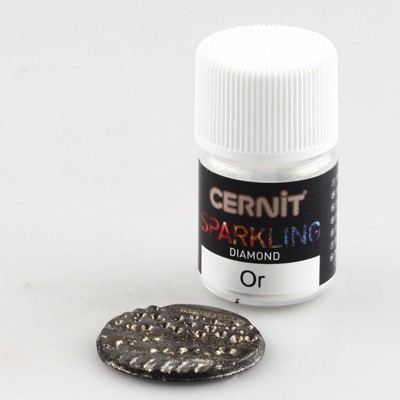 Cernit Auxiliary Diamond– Sparkling Gold (5g)