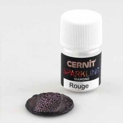 Cernit Auxiliary Diamond– Sparkling Red (5g)