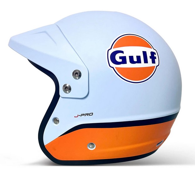 Sparco Jet hjälm godk för folkrace -Gulf design-