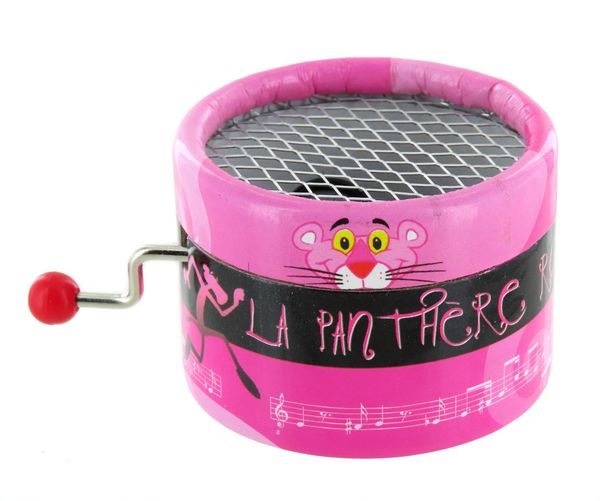 Pappbox - Rosa pantern