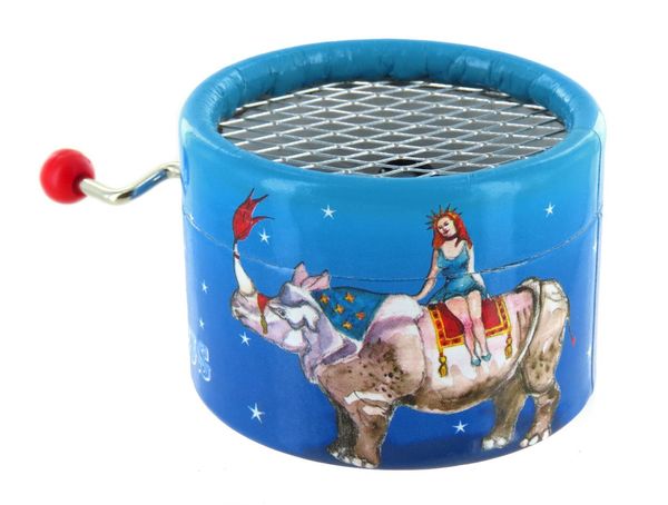 Cardboard box for musical mechanism - Circus - 4