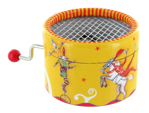 Cardboard box for musical mechanism - Circus - 8
