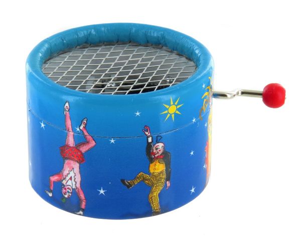 Cardboard box for musical mechanism - Circus - 3