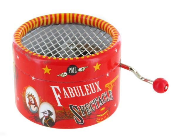 Cardboard box for musical mechanism - Circus - 11