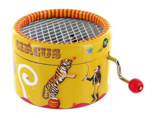 Cardboard box for musical mechanism - Circus - 7