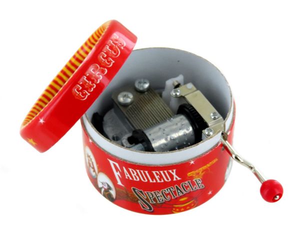 Cardboard box for musical mechanism - Circus - 10