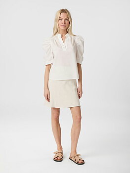 Neo Noir Lunna Linen Skirt