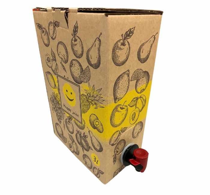 Karton til bag in box 3 l - 2
