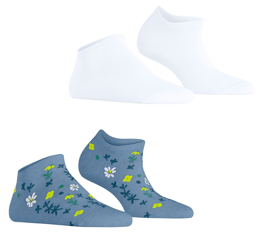 2-Pack Esprit Spring Flowers Sneaker, Dam