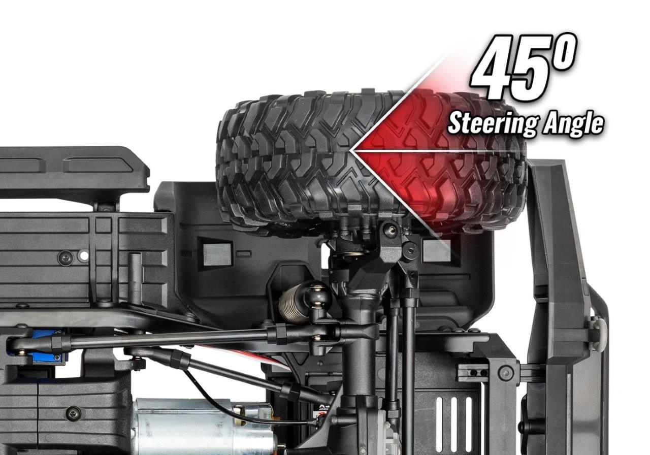 Traxxas TRX-4 Byggsats Clipless (Utan Batterier & Kaross) - 12