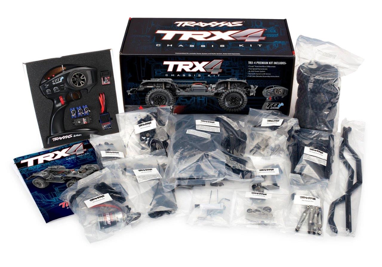 Traxxas TRX-4 Byggsats Clipless (Utan Batterier & Kaross) - 2