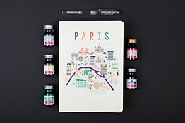 Jacques Herbin – Parisinspirerad A5-anteckningsbok