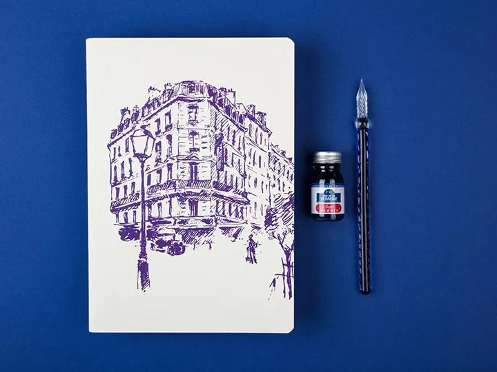 Jacques Herbin – Parisinspirerad A5-anteckningsbok - 2