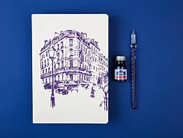 Jacques Herbin – Parisinspirerad A5-anteckningsbok