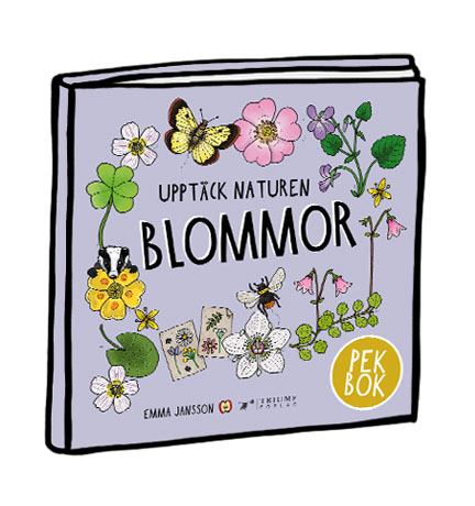 Pekbok - Upptäck naturen Blommor