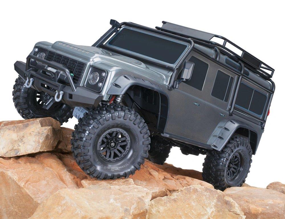 Traxxas TRX-4 Land Rover Defender Clipless Silver RTR - 5