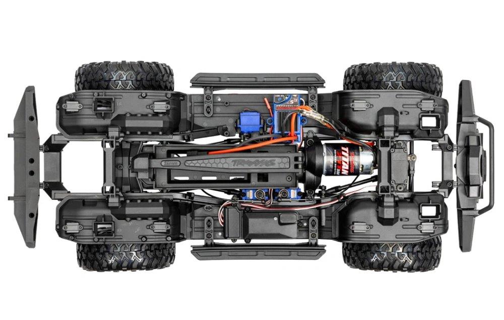 Traxxas TRX-4 Land Rover Defender Clipless Silver RTR - 12