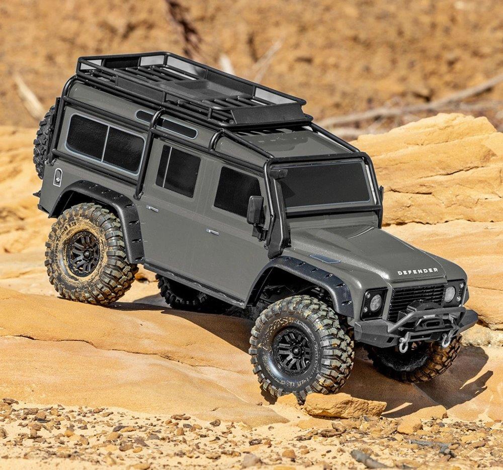 Traxxas TRX-4 Land Rover Defender Clipless Silver RTR - 6