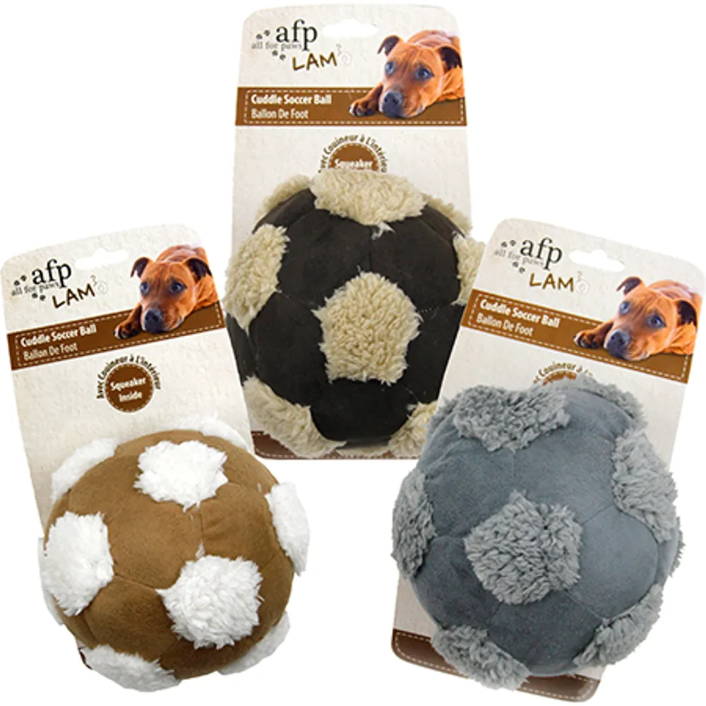 All For Paws Cuddle Soccer Ball 