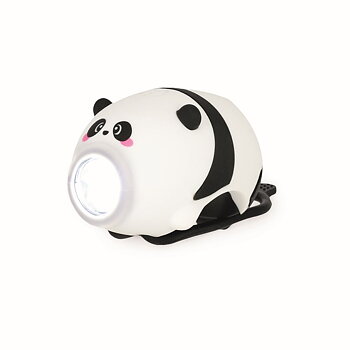 Cykellampa med digital ringklocka, Panda