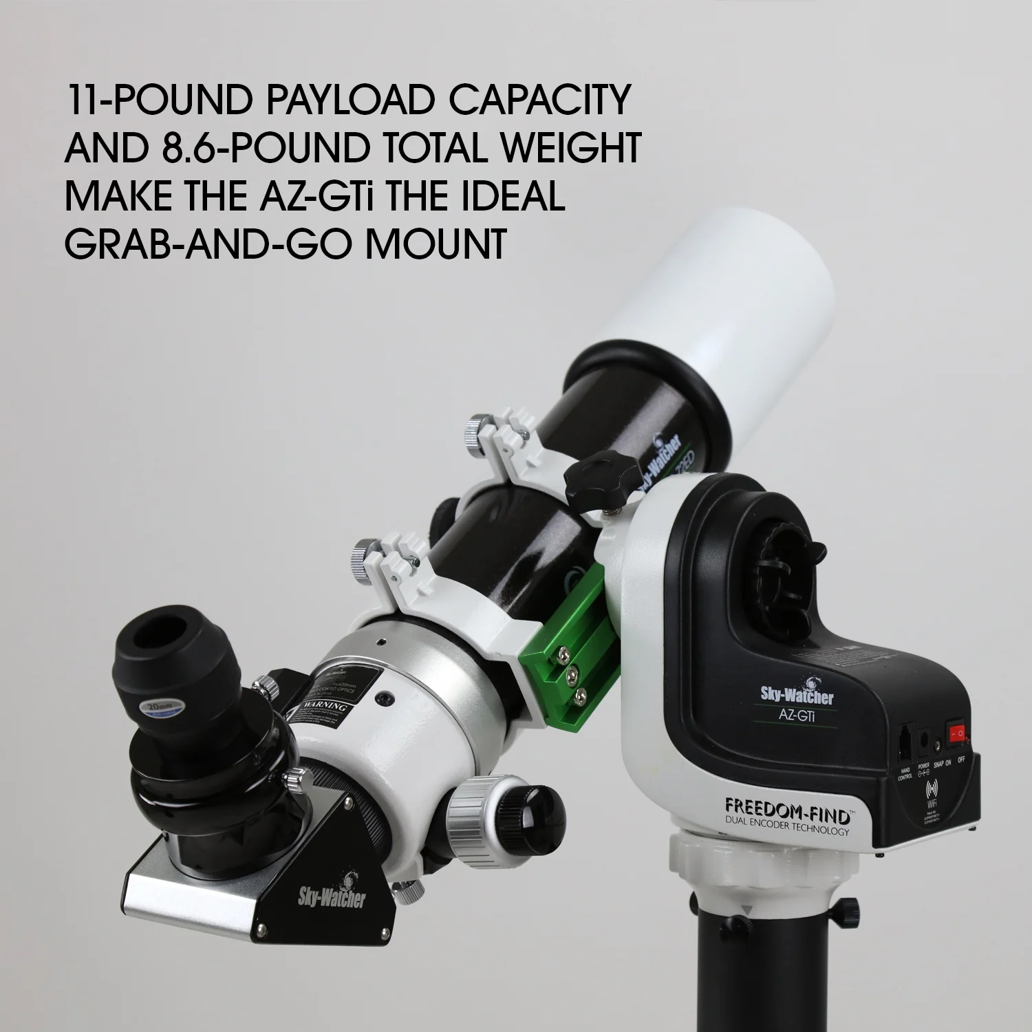 SKYWATCHER AZ-GTI-MONTERING MED WIFI - 5