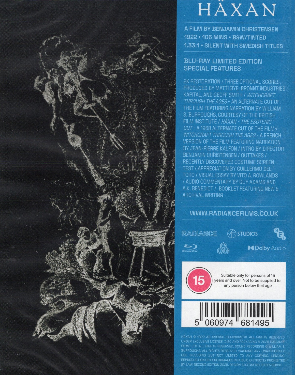 Häxan - Special Edition (Limited Edition) (ej svensk text) (Blu-ray) - 2