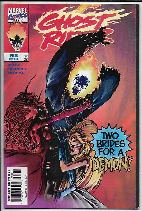 Ghost Rider Volume 2 # 93 VF/NM