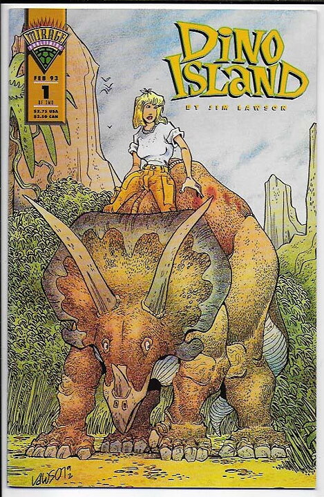 Dino Island Set # 1-2 VF-NM Jim Lawson