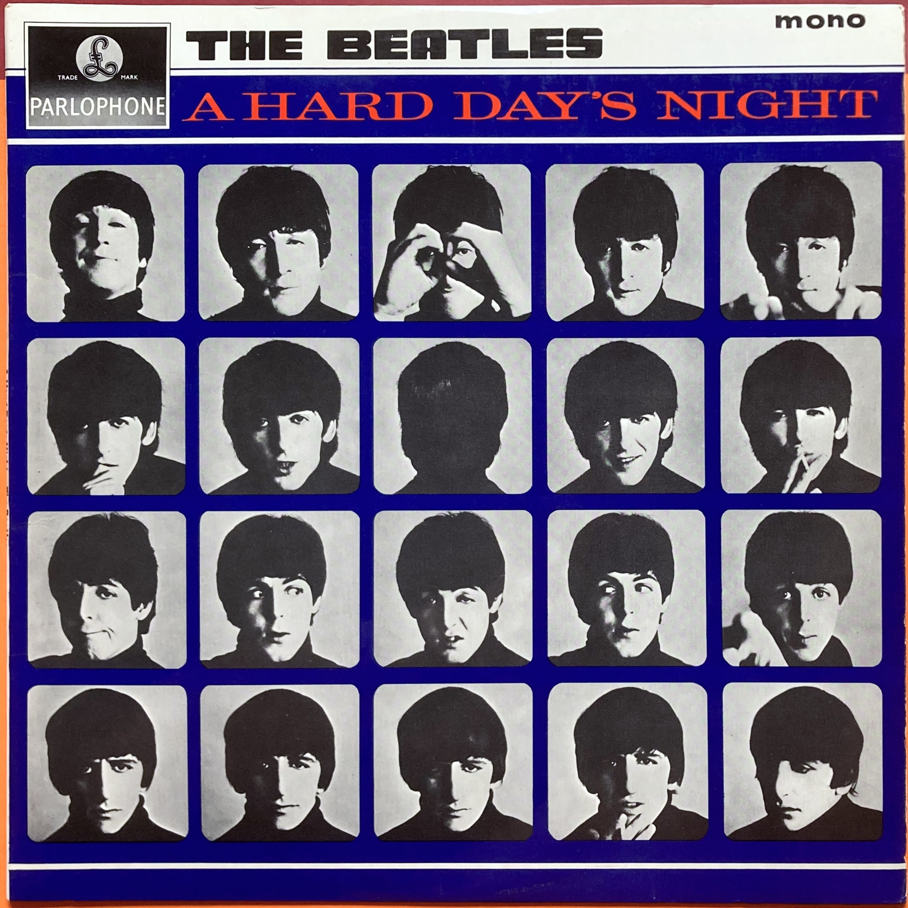 BEATLES - A hard day´s night UK-orig Mono LP 1964 - 2