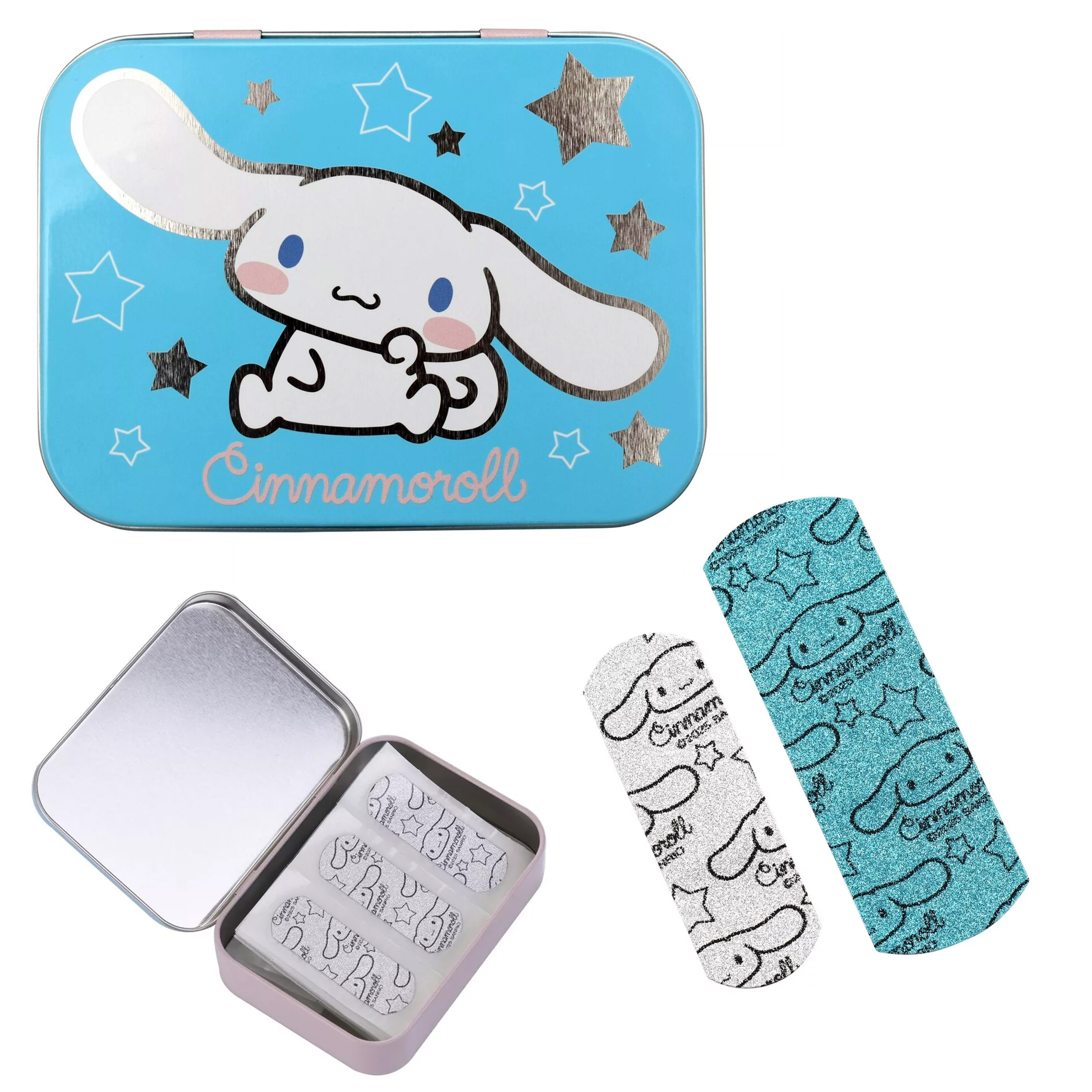 Cinnamoroll Plåster i Metallburk - 24 st