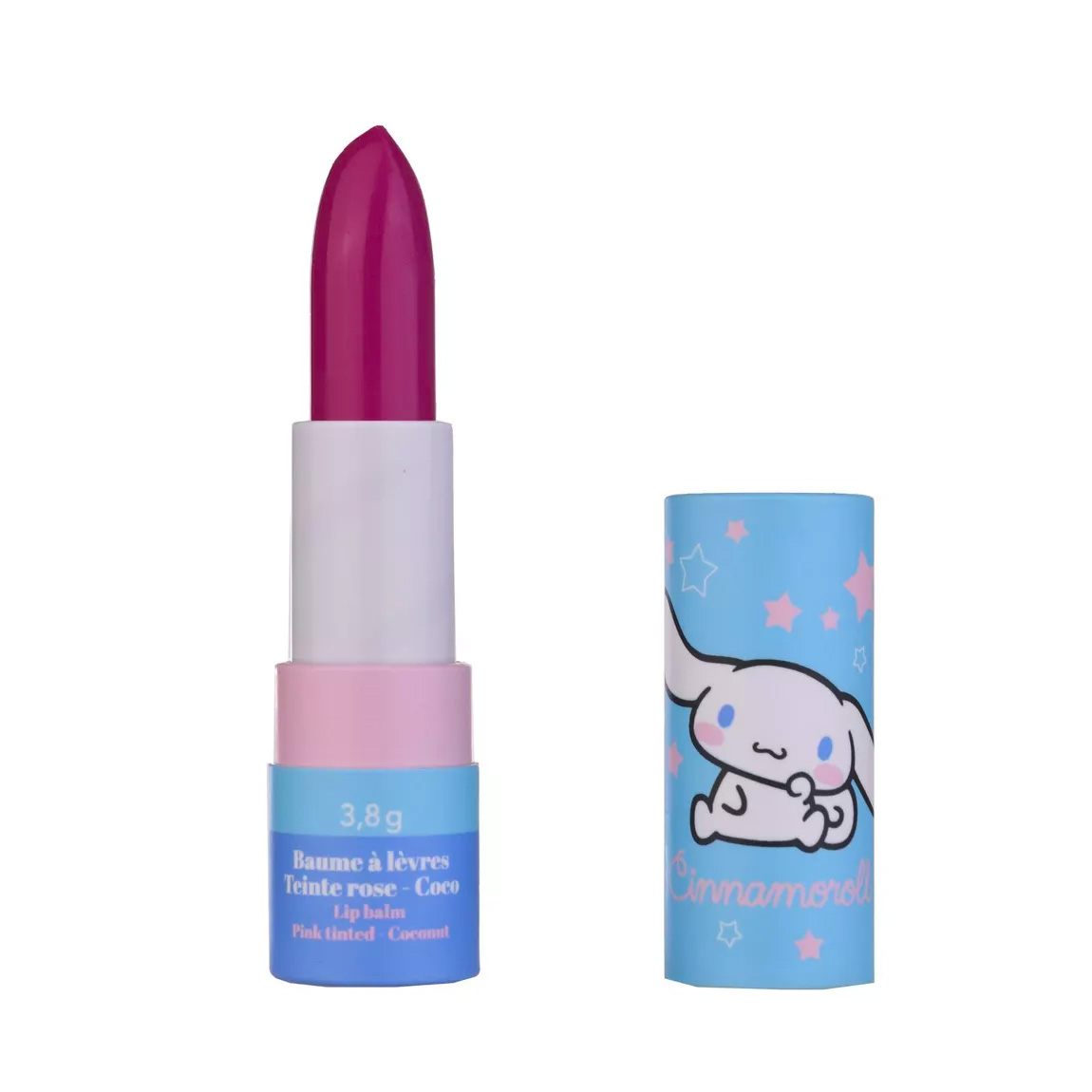Cinnamoroll - Rosa tonad Kokos Läppbalsam