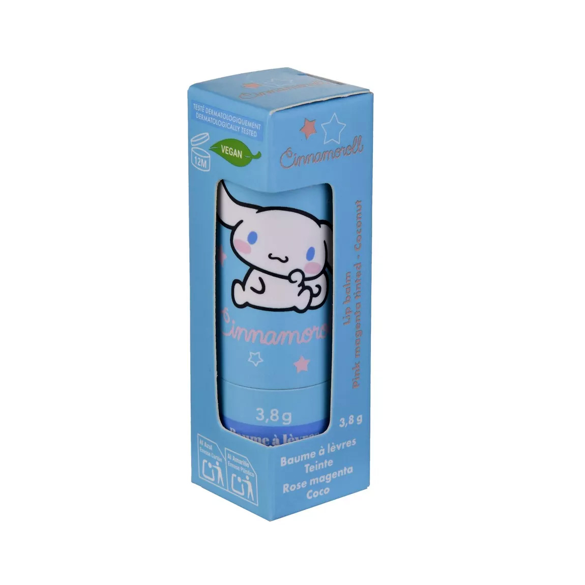 Cinnamoroll - Rosa tonad Kokos Läppbalsam - 3