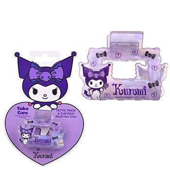 Kuromi Hårklämma Lila Pärlemor
