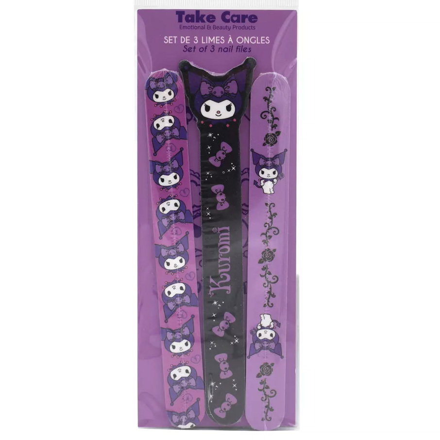 Kuromi Nagelfilar - Set med 3 st - 2