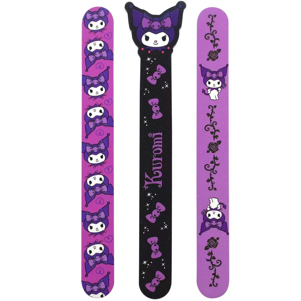 Kuromi Nagelfilar - Set med 3 st