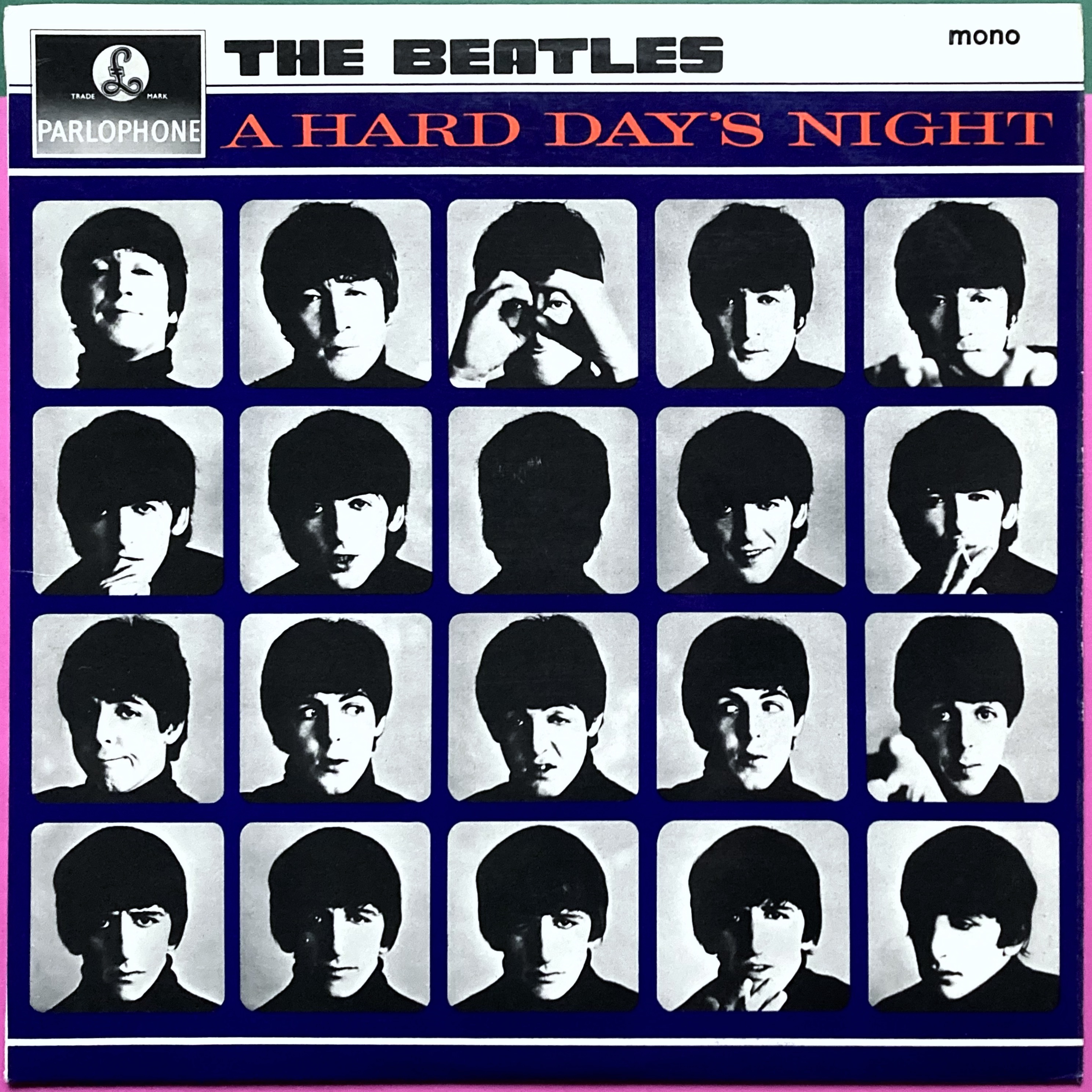 BEATLES - A hard day´s night UK Mono LP 1964 - 2