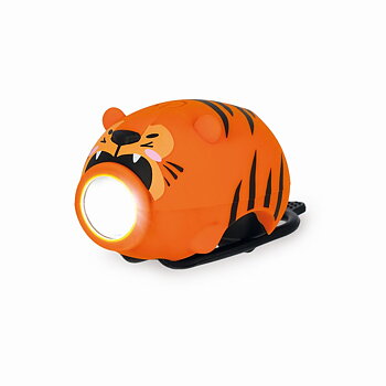 Cykellygte med digital ringeklokke, Tiger