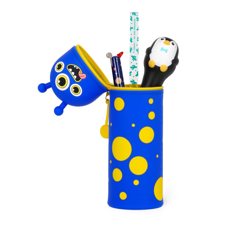 Penalhus af silikone, Kawaii,  Monster - 3