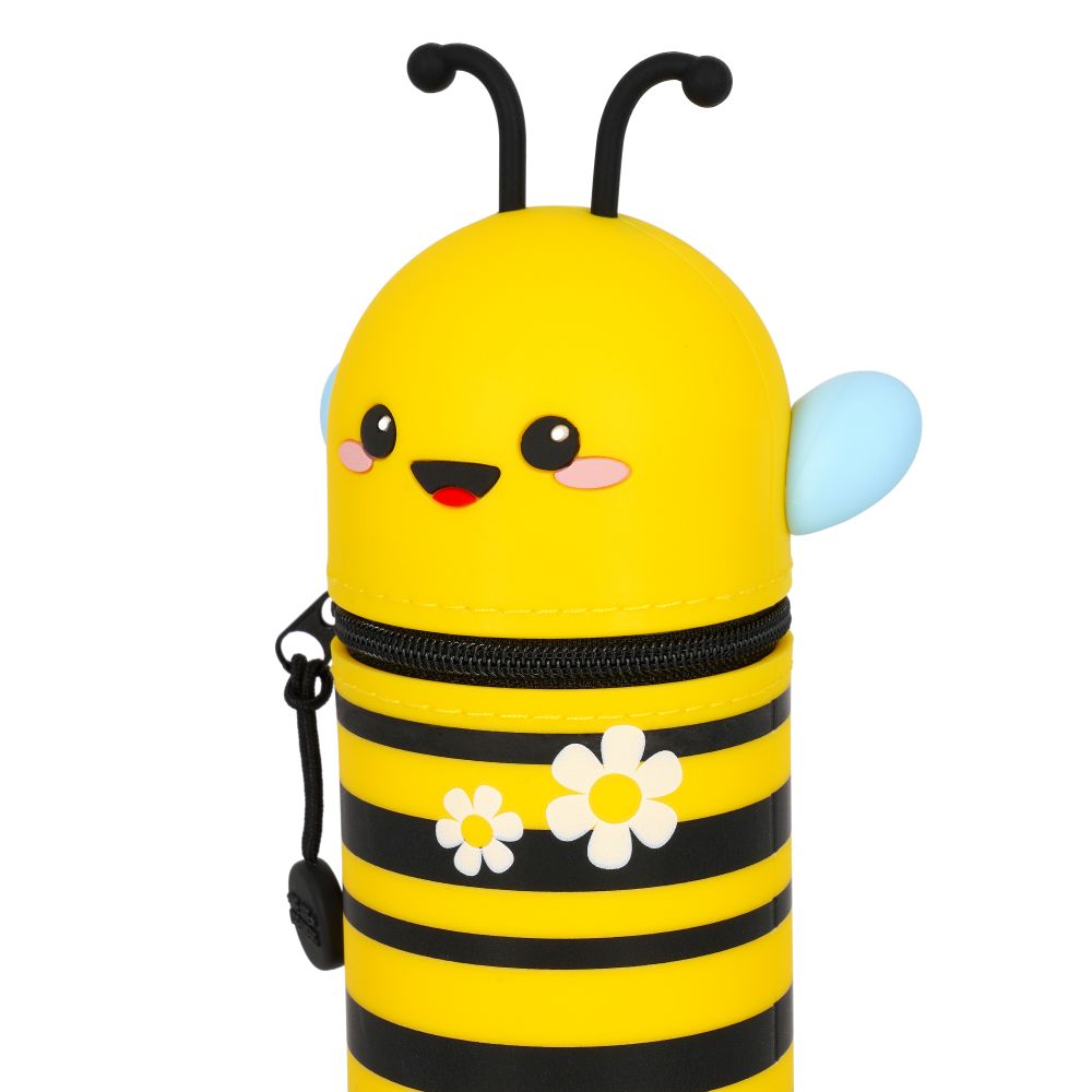 Penalhus af silikone, Kawaii, Bee - 5