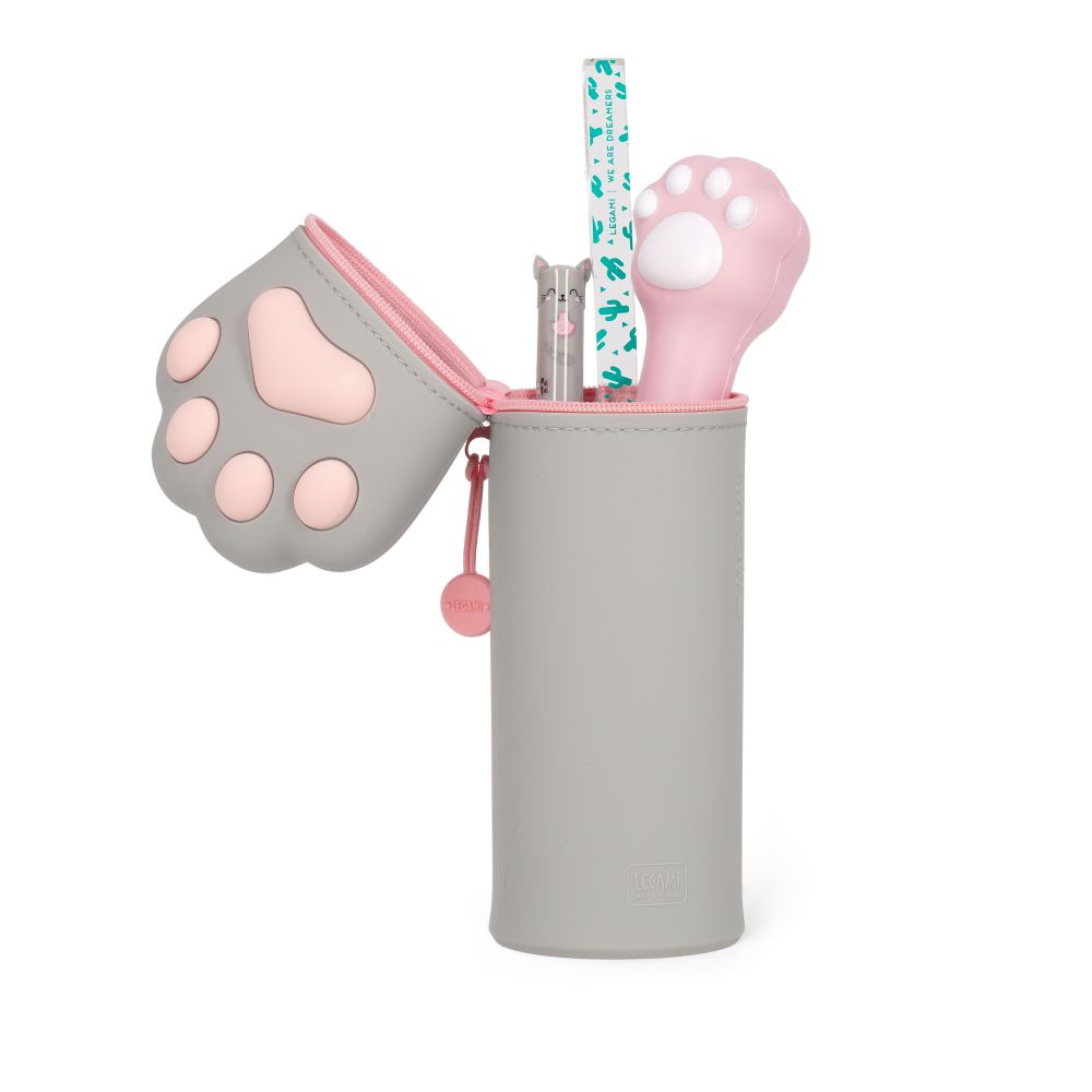 Penalhus af silikone, Kawaii, Kitty/Paw - 3