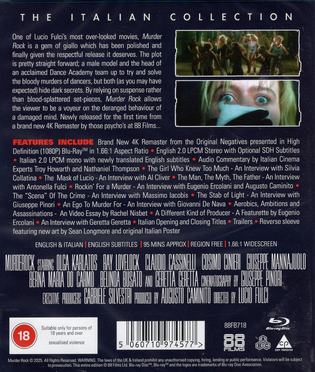 Murder Rock (ej svensk text) (Blu-ray) - 2