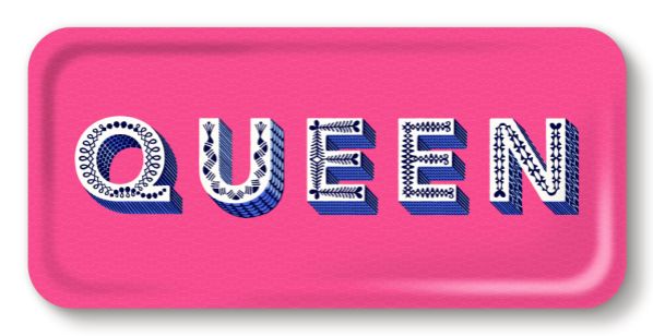 Tray Queen bright pink - 2