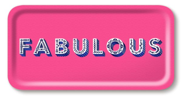 Tray Fabulous bright pink - 2