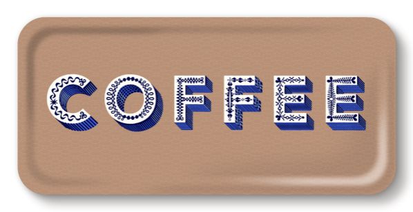 Tray Coffee brown