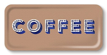 Tray Coffee brown