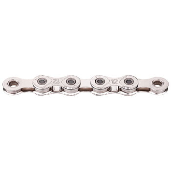 KMC X12 Silver WAXED, 12-delad, silver, 126L
