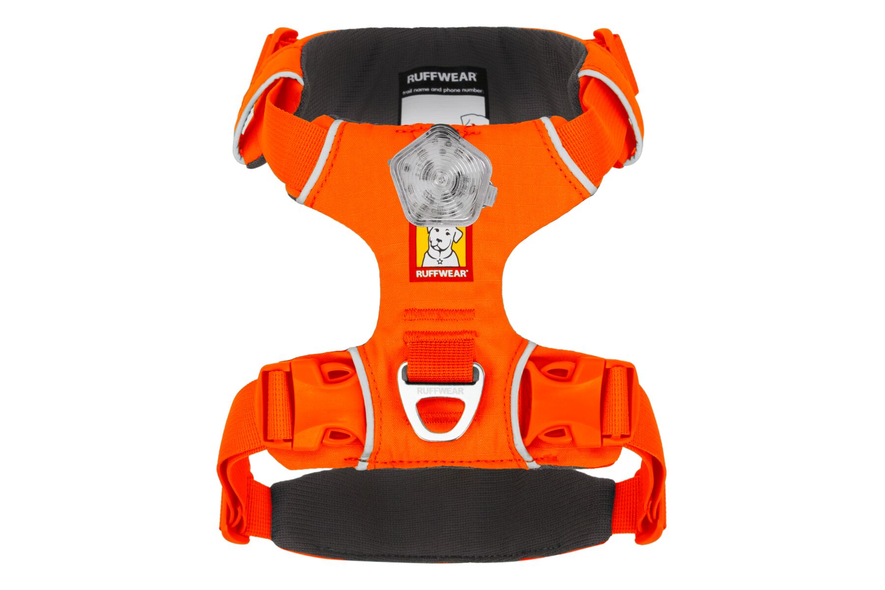 Ruffwear Front Range Dog Harness – Blaze Orange - comfortable