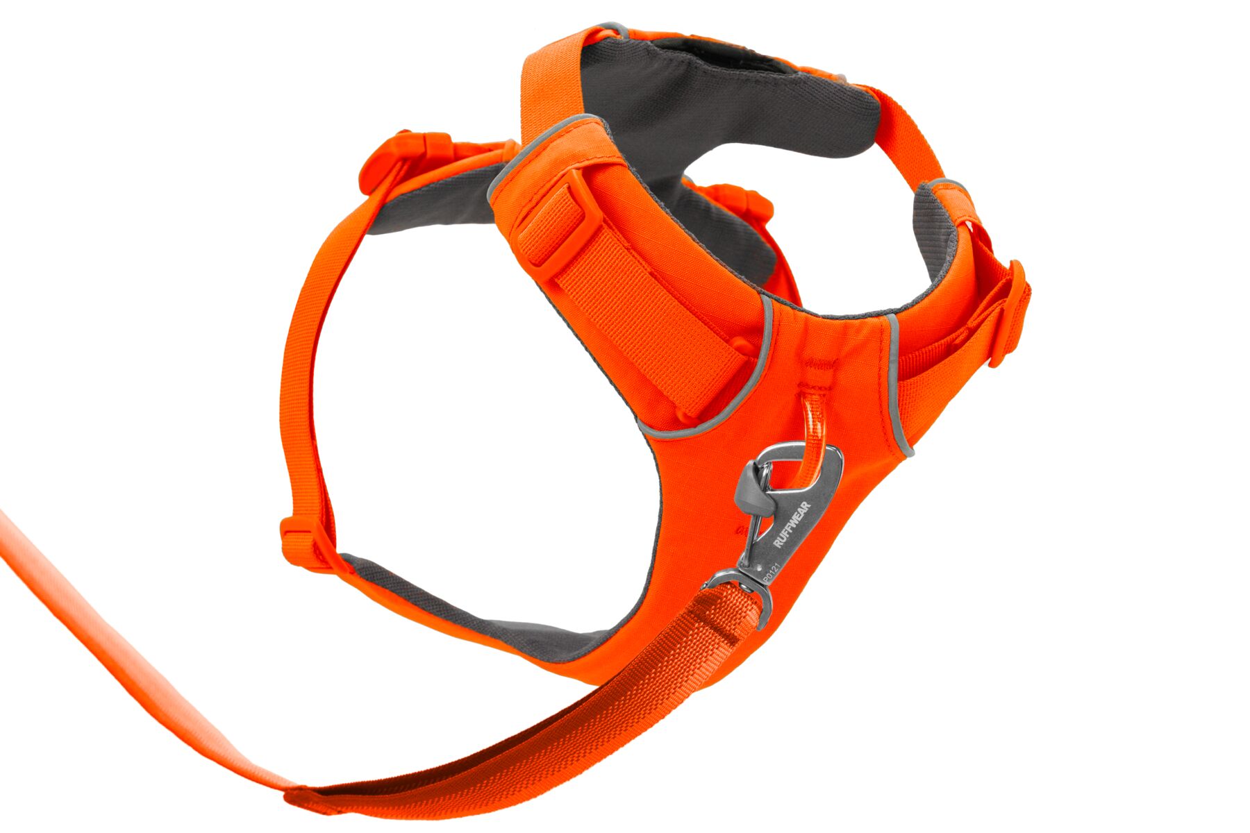 Ruffwear Front Range Dog Harness – Blaze Orange - adjustable