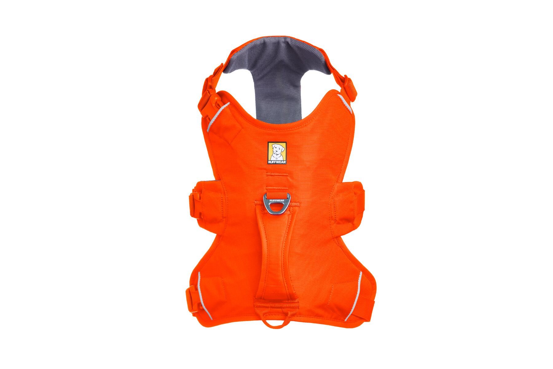 Ruffwear Web Master Dog Harness with Handle – Blaze Orange - durable